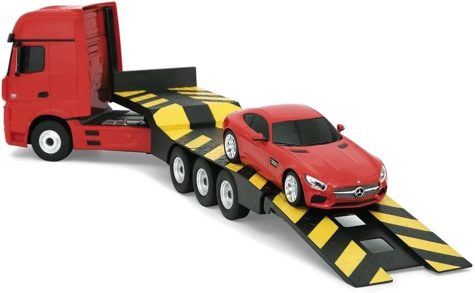 Rastar 1/26 Scale Radio Control TY44127212 Mercedes Actros & R/C Mercedes AMG GT - Image 4 of 4