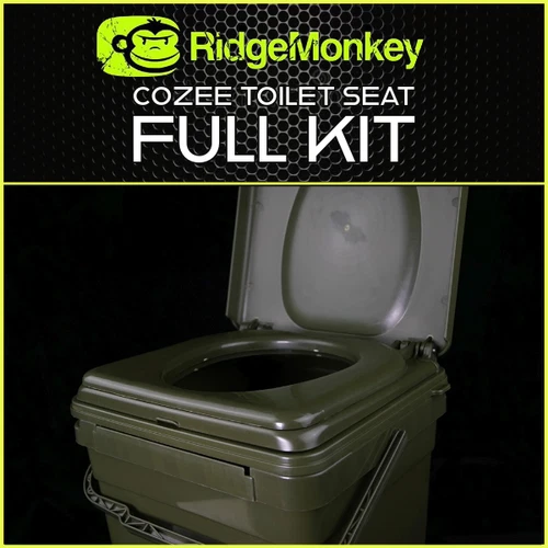 RIDGEMONKEY COZEE TOILET SEAT - FULL KIT | NEW - CARP FISHING ACCESSORIES