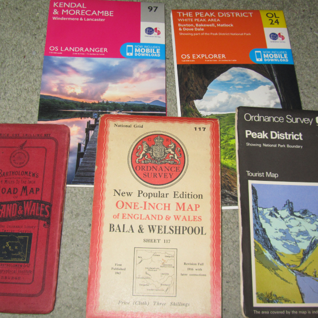 Best value secondhand maps
