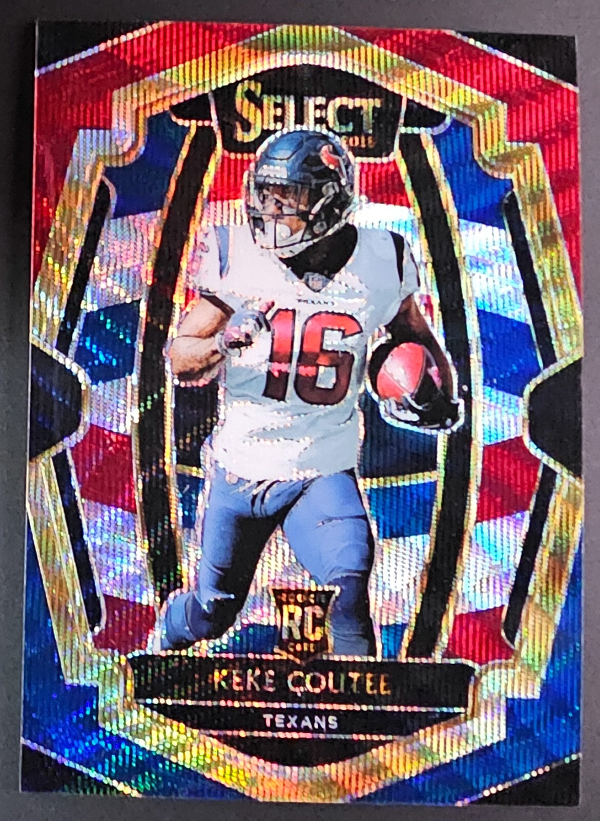 Keke Coutee Panini Select #160 Tri-Color
