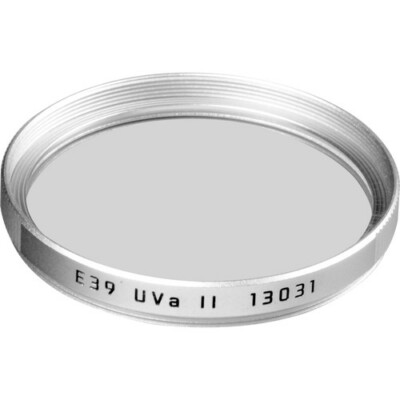 Genuine Leica UV Filter UVa II E39 Silver #13031