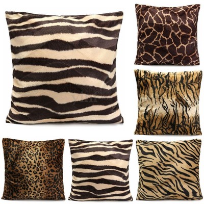 Leopard Tiger Zebra Print Kissenbezug Sofa Auto Kissenbezug