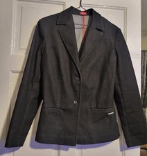 Ladies Jacket Blazer Size M By Elle Like Denim And Has Stretch Beautiful Jacket