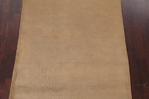 Statement Luxury Hand-Knotted Contemporary Indian Rug Modern Decor 5x8 ft - Picture 4 of 19