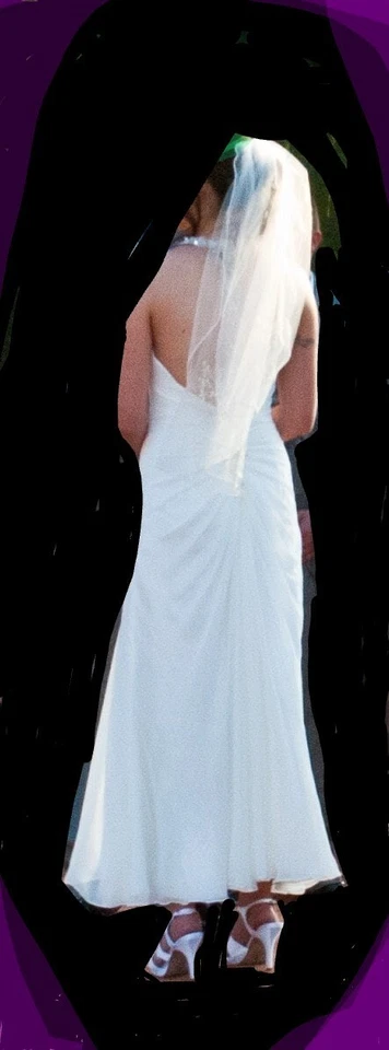 used wedding dresses size 4 - Image 3 of 4