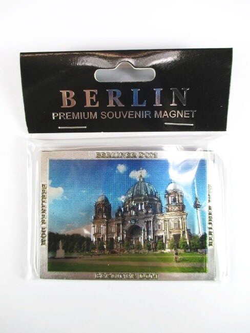 Berlin Cathedral Church premium souvenir magnet, Germany Germany, laser optics!
