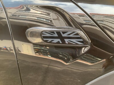 SIDE SCUTTLES UNION JACK BLACK SEITENBLINKEREINSATZ für MINI COOPER F56 F55 F57 