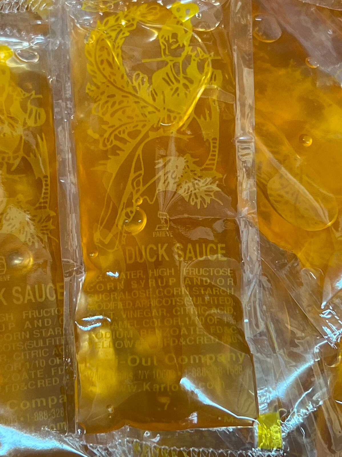 8g Restaurant Portion Packets, Individually Packed KariOut Chinese