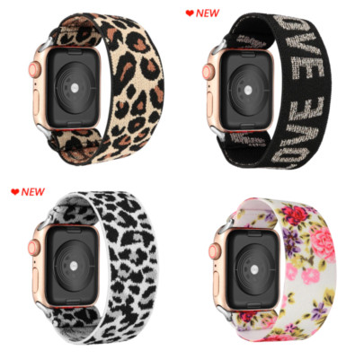   Für Apple Watch Armband Nylon Loop iWatch Series 6/5/4/3/2/SE 38 40 42 44 mm  