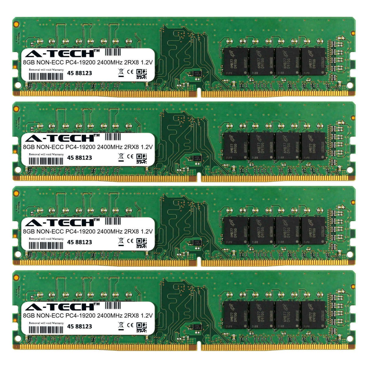 32GB Kit 4x 8GB For Dell OptiPlex T 5050 5055 5060 7040 7050 7060