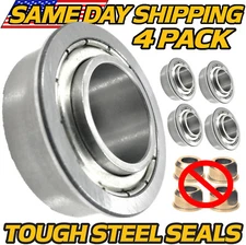 (4 Pk) Front Wheel Bushing to Bearing Conversion Kit Replaces 7014483YP Snapper