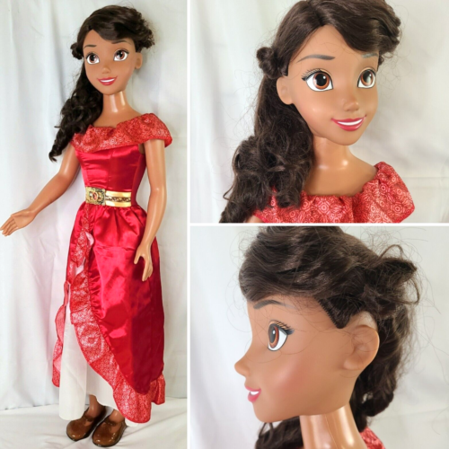 Disney My Size Doll Princess Elena of Avalor 38" Life Size W/ Dress & Shoes - Afbeelding 1 van 17
