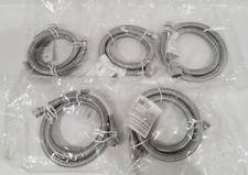 Lot of 5 Stainless Steel Faucet Connector 3/8"Comp x 1/2"FIP x 36" BFC36