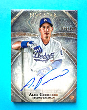 Alex Guerrero 2014 Topps Five Star SP Rookie Auto /499 #FSA-AG L.A. Dodgers