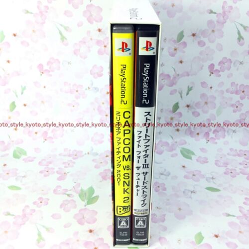 PS2 PlayStation2 CAPCOM VS. SNK 2 Street Fighter III Value Pack 26499 GIAPPONE USATO - Foto 3 di 5
