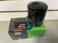 Harley Oil Filters Pk of 2 HiFloFiltro 171B&C 63798-99 63731-99 63805-80A