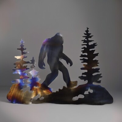 16''W Big Foot Wall Plaque Decor Ornament Home Decor Unique Gift