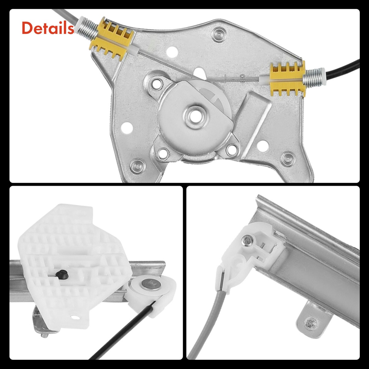 Front Right Window Regulator with Motor for Suzuki Wagon R, Solio 2001