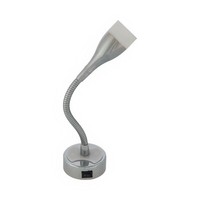 12V LED Aufbaustrahler Mit Schalter & Schwanenhals Wohnmobil Wandlampe Warmweiß