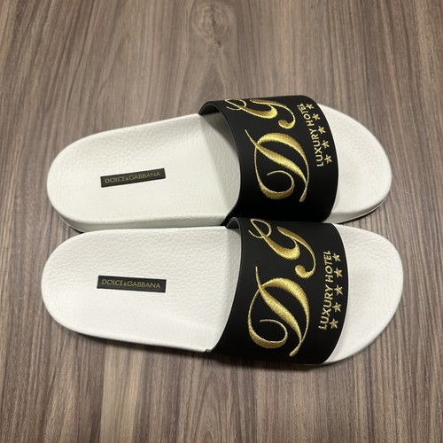 New Dolce & Gabbana Unisex Slides EU40 - Picture 2 of 9