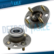 Rear Left and Right Wheel Bearing Hubs Assembly for 2002 2003 Honda Civic Si SiR