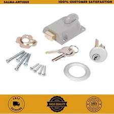 Garage Door Dead-Bolt Lock with Cylinder