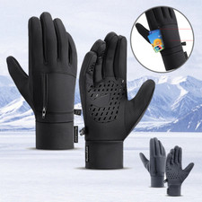 Winter Touchscreen Gloves for Men Women Waterproof Thermal for Cold Weather