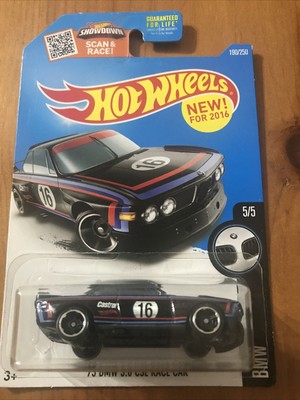 HW HOT WHEELS 2016 HW BMW SERIES #5/5 73 BMW 3.0 CSL RACE CAR HOTWHEELS BLK VHTF HW HOT WHEELS 2016 HW BMW SERIES #5/5 73 BMW 3.0 CSL RACE CAR HOTWHEELS BLK VHTF