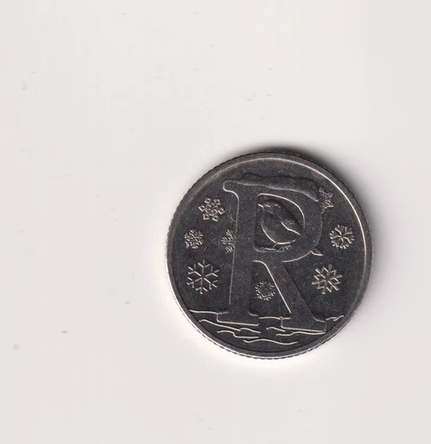 Alphabet 10p, Letter R ROBIN  2018  VERY HIGH GRADE COIN HH134