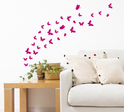 01390 Wall Stickers Adesivi Murali Parete Decoro Muro Piante Alberi 150x180 Cm E - Foto 5