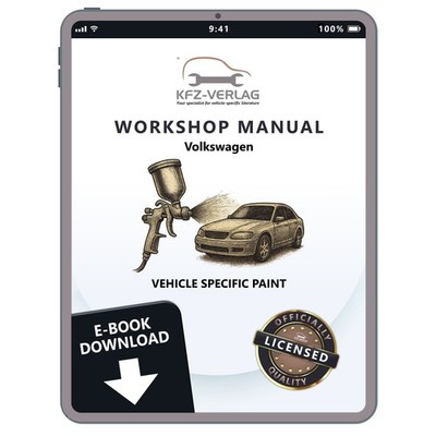 VW Scirocco type 13 2008-2017 paint information repair workshop download file