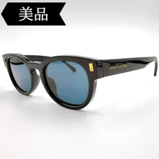 Louis Vuitton LV Escape Round Sunglasses Black Model Z1499E Used