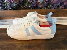 Redvanly Contender Spikeless Mens Golf Shoes White Sky Blue Size 12