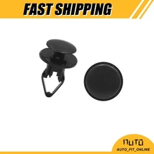 ONE HUNDRED 12mm Hole Rivets Car Bumper Fender Retainer Push Type Clip Universal