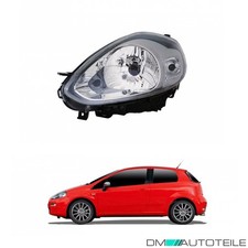 Hauptscheinwerfer Frontscheinwerfer links H4 Motor für Abarth Punto Fiat EVO