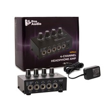 FocusProAudio Compact 4 Channel Stereo Headphone Amplifier DC Power Adapter