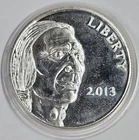 Rarer 2013 1oz .999 Buffalo Round in a Capsule