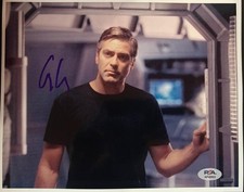 GEORGE CLOONEY SIGNED AUTOGRAPHED 8X10 PHOTO SOLARIS FULL NAME ER BATMAN PSA I