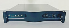 Crown K1 Balanced Current Stereo Power Amplifier 2-Channel Power Tested