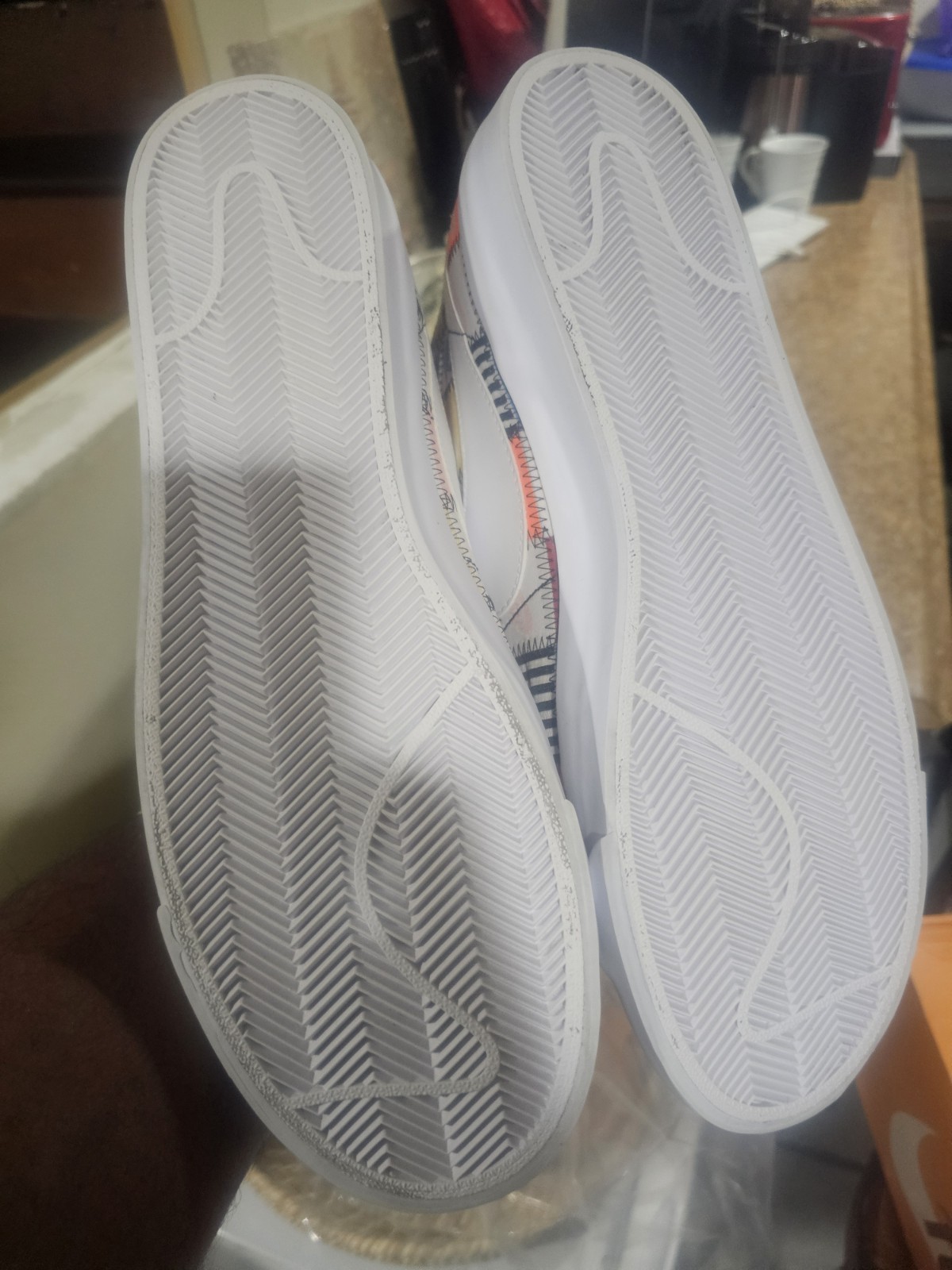 Size 13 Nike Blazer Mid Patchwork - image 4