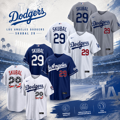 LA Dod.gers Tarik #29 Skubal Jersey Collection   Home Away Alternate Fan Jersey