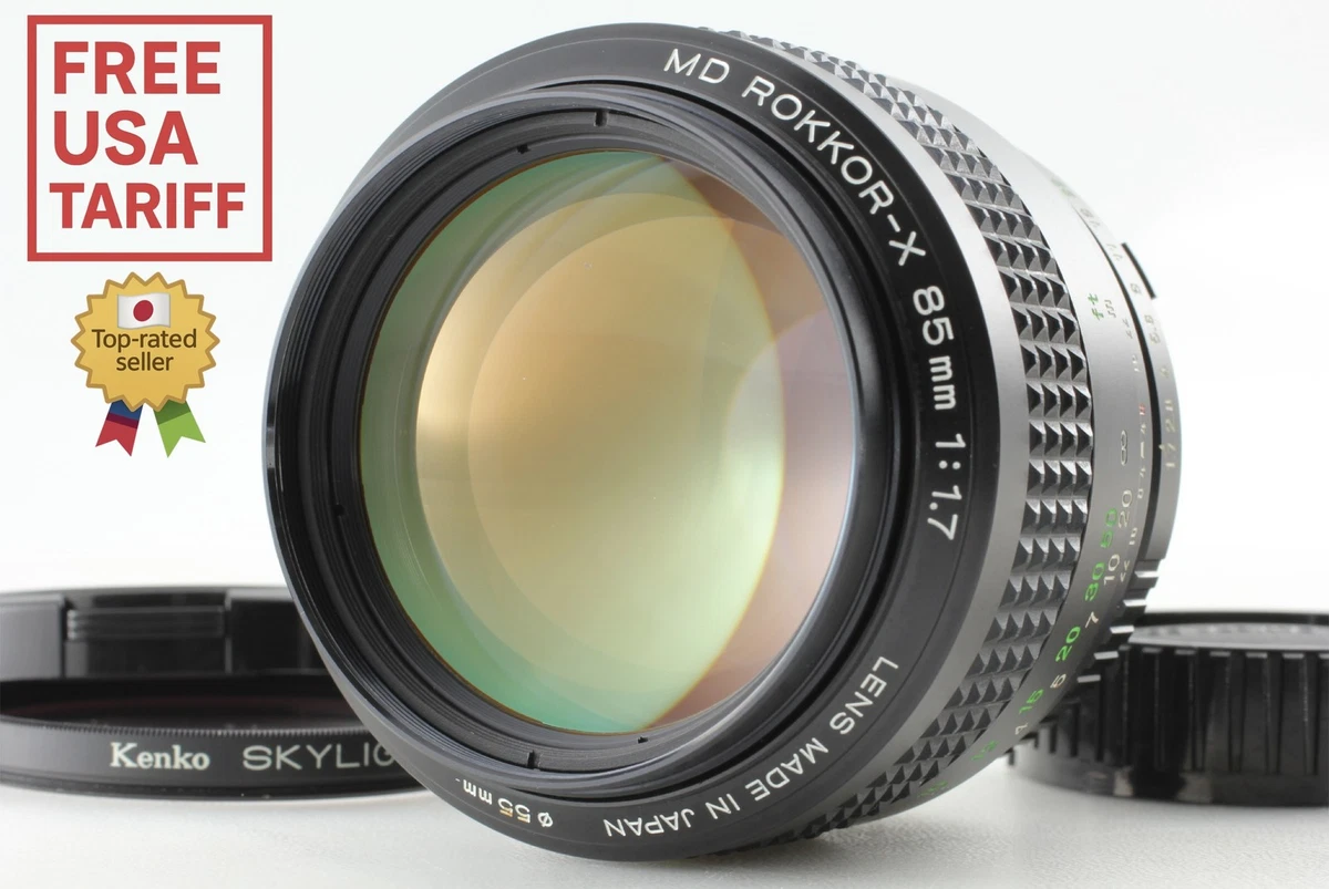 Minolta MD 85mm Focal Camera Lenses for sale | eBay