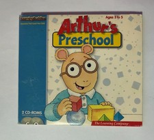 Arthur's Preschool PC CD-ROM Educational Game for Windows and Macintosh 2 Disc