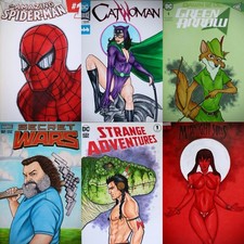 Original Comic Art Giveaway in 2012 Cryptozoic DC Comics The New 52 20
