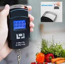 Digital Luggage Scale Weight Scale 50kg Travel Hanging Baggage Weighing Machine