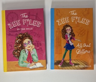 The Zee Files Books 1-2 Lot YA Novel Series Hardcover NM