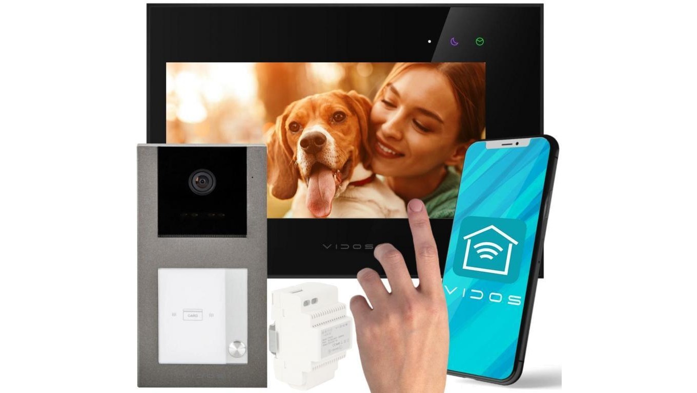 Широкоформатный видеомофон VIDOS X M10B-X/S11-1