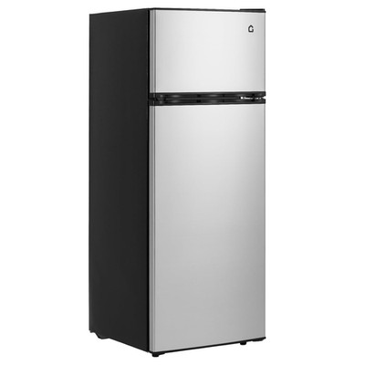 Large 7.5 Cu.Ft. 2-Door Refrigerator with Freezer - Adjustable Temp for Any Spac