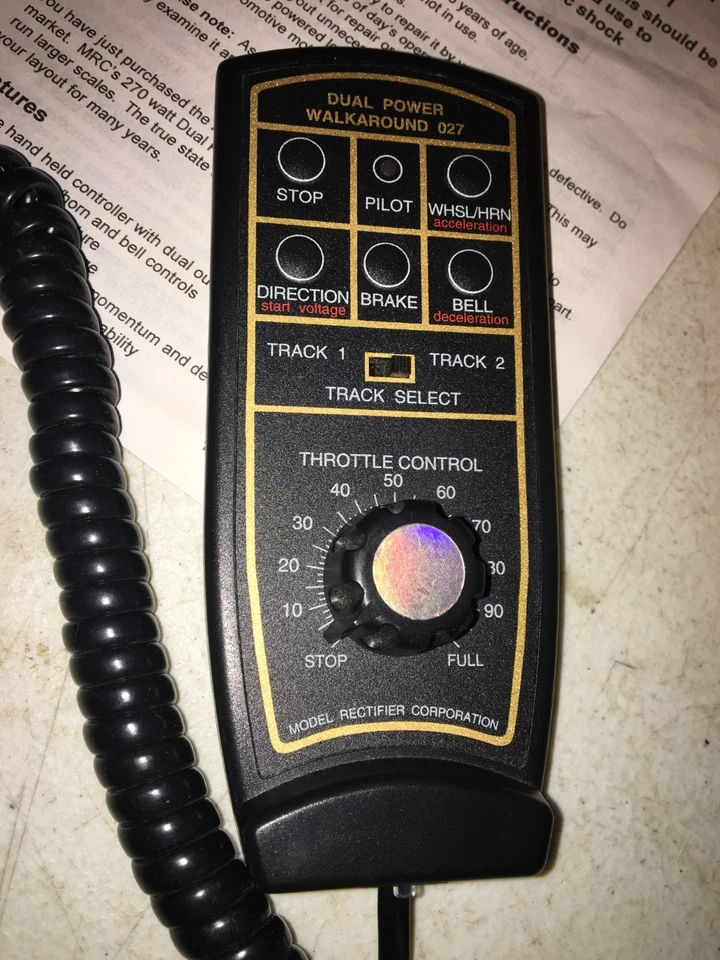 MRC Dual Power 027 Transformer,,Lionel Trains - Image 2 of 4