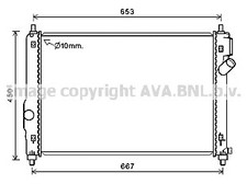 Radiateur Chevrolet AVEO